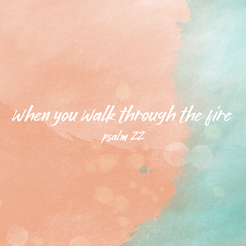 WHEN YOU WALK THROUGH THE FIRE